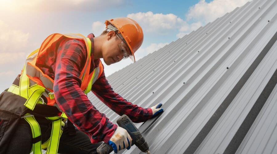 Professional metal roof installation in Westbury, NY
